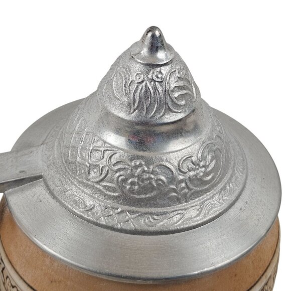 Budweiser Limited Edition Ceramic Pewter Lidded Stein Historical Ship Design COA - Picture 8 of 13